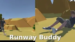 RUNWAY BUDDY VR GAME FOR ANDROID Trailer #vr #games #Runwaybuddy #endlessrunner