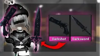 NEW MM2 DARK SET GAMEPLAY&hellip; (Murder Mystery 2)