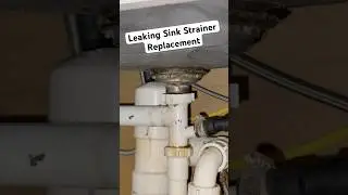 How to Replace Kitchen Sink Strainer | Satisfying ASMR Plumbing Fix 🛠️💦