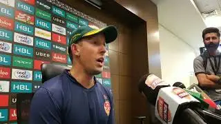 Karachi Kings VS Islamabad United March 18, 2018 Dubai International Cricket Stadium Post match