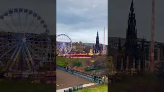 Christmas in Scotland | Christmas in Edinburgh 2023    #trending #christmasdecorations