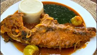 Sauce tomate au poisson frit😋