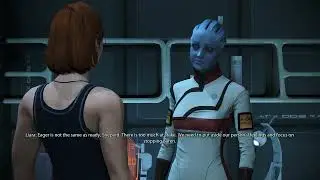 25. Mass Effect Legendary Edition #25 Femshep flirts with Liara