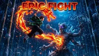 Demon Slayer Sun Breathing Rises Epic 3D Battle Animation 4K (The Demon's Slayer)