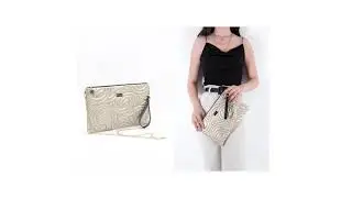 Silver Polo Clutch Bag 1034