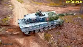 German and Dutch armoured units participate in Exercise Iron Wolf II 20