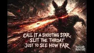 CALL IT A SHOOTING STAR, SLIT THE THROAT JUST TO SEE HOW FAR