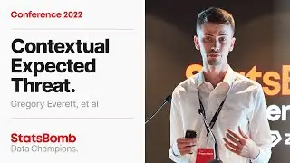 StatsBomb Conference 2022: Gregory Everett