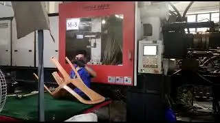 ferromatik milacron 660 TON INJECTION MACHINE CHAIR MAKING