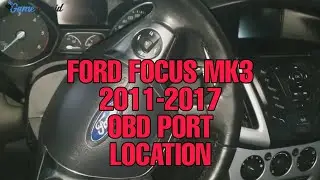 Ford Focus Mk3 2011-2017 Obd Diagnostic Port Location 🚗👨&zwj;🔧