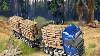 Wood Cargo Transporter 3D | Truck Simulator Pro 2017 Android