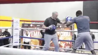 HIGHLY RATED KAY PROSPERE PADWORK @ PUBLIC WORKOUT / HAYE DAY 2