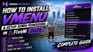 How to Install vMenu & Setup Admin Permissions in FiveM (2026)