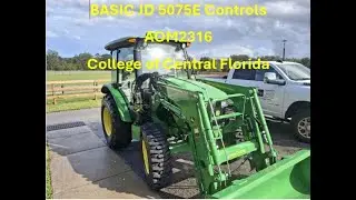BASIC JD5075E Operator station controls