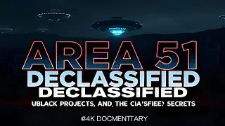 AREA 51: DECLASSIFIED - UFOs, Black Projects, and the CIA's Buried Secrets | 4K Documentary| #Area51