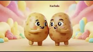 Aloo Kachalu Aaya Re 🥔 | Hindi Kids Rhyme Dance Song