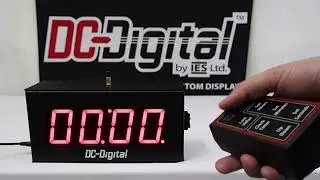 Public Speaker, Court, Council Meeting, Podium, 2-Sided Multi-Function Wireless Timer - DC-25UTW-DS