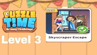 Puzzle time level 3 Help the girl escape the downstarin solution 