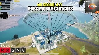 PUBG MOBILE ZERO RECOIL 4.0 No Recoil Clutches 😍 | Aim connection Emulator PUBG Mobile | NO BAN ✔