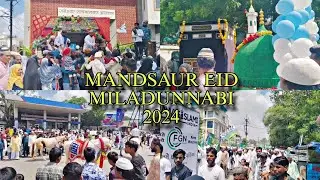 Mandsaur Eid Milad Un Nabi Juloos Full Vlog 2024.       #viralvideo #eidmiladunnabiﷺmubarak