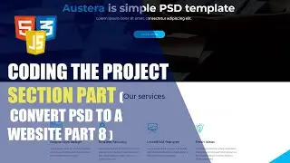 Coding the project section  (HTML / CSS with LESS preprocessor) - BEGINNERS