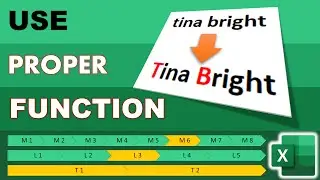 M6 L3 T1 Convert text using Proper Function