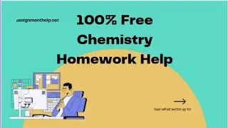 Online Assignment Help | Chemistry | Expert Tutors