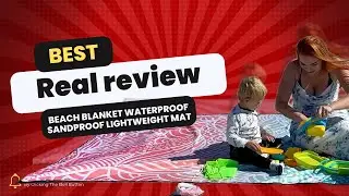 Beach Blanket Waterproof Sandproof Lightweight Mat