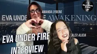 Can you spot the album title reveal? Amanda of EVA UNDER FIRE talks New Music Era | New interview