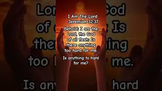 #Behold #IAm #TheLord #God #Of #Flesh #Anything #ToHard. #Love #Hope #Faith #Shorts