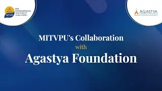 MIT Vishwaprayag University's Collaboration with Agastya Foundation #mitvpu