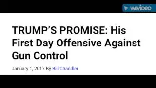 Trump's Fight Against Gun Control / January 2017 - The Art of Prepping