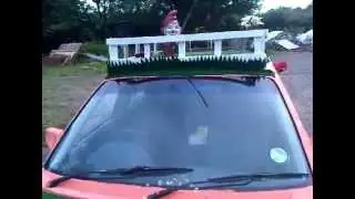 Wacky Rally Car With Working Water Feature