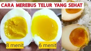 Cara Merebus Telur Yang Benar dan Sehat Hasilnya | Masakan Sederhana