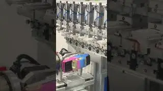 Toy car pad printing machine #toys car#toy printing