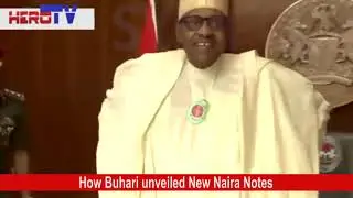 Anger, cheers as Buhari unveils new Naira Notes...@HeroMovies2023 @abscbnsports @herotvng