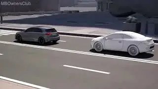 The advanced safety features of Mercedes-Benz PRE SAFE&reg; PLUS Technology (Shown on A-Class -W177)