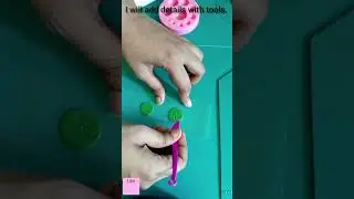 Handmade lotus flower made with clay/lotus flower making ideas।Clay art ideas/clay craft।