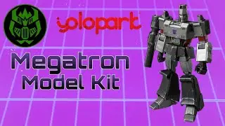 Firetox Reviews - Yolopark Megatron Model Kit - KS Edition #yolopark #megatron #transformers