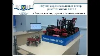 Линия для сортировки лесозаготовок