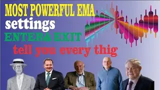Most Powerful EMA Settings tell you when Enter and Exit