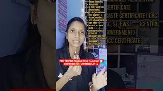 🧾SSC GD Documents Verification 2025 &ndash; Document List Out! 📄 Don&rsquo;t Miss Any 😱 Nahi toh medical se Out🚫