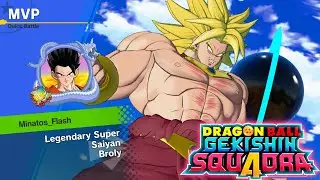 NEW DPS KING??? Z Broly In Gekishin Squadra (First Matches)