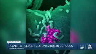 Palm Beach County schools preparing for coronavirus through enhanced sanitizing