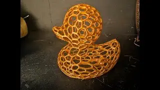 3D printed duck #3dprinting #duck #timelapse #trending