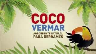 Coco Vermar - el absorbente natural contra derrames