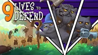Try to survive CAT-astrophe in 9 Lives to Defend! | Game Trailer