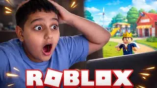 M-am jucat Roblox!!!!(primul video) 📱🎮