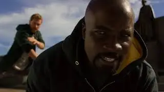 Luke Cage S02E10 Misty vs Ridley at the Airport