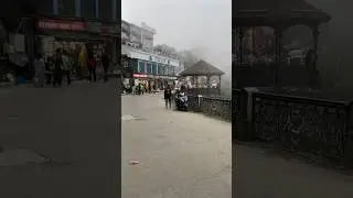 Walking on Mussoorie Mall Road